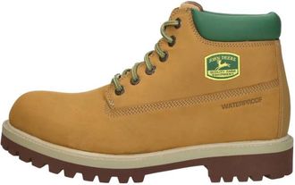 Skechers Sergeants - Dozer - Heren - Veterlaarzen - Geel - 43 EU - Leer - Schoenen