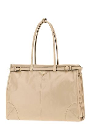 Prada Womens Sand Leather Shoulder Bag Travertino N Borse A Mano