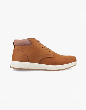 Hush Puppies Mens Hush Puppies BRONKO Mens Chukka Boots Tan - Brown - Size: 12