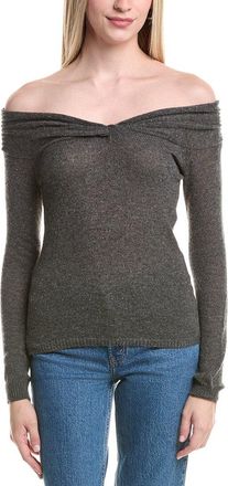 Autumn Cashmere Off-The-Shoulder Cashmere Sweater