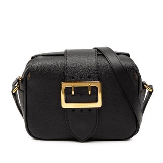 Burberry Pre-owned Burberry Small Soft Grained Calfskin Buckle Crossbody ROSCROM215CRA