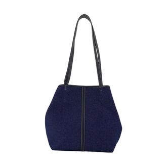 Vanessa Bruno Paarse Katoenen Tote Tas - Dames - Shoppers - Paars - ONE Size - Katoen - Tassen