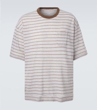 Visvim Mondo Border wool and cotton T-shirt