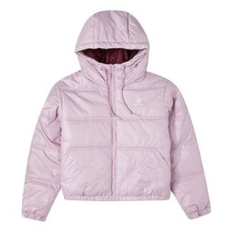 Converse (WMNS) Converse Puffer Jacket Asia Sizing Pink 10022007-A03