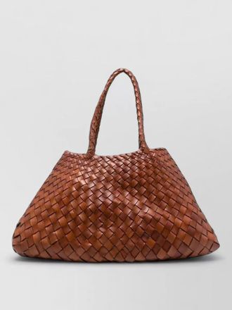 Dragon Diffusion woven leather tote bag shoulder style
