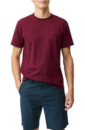 Rodd & Gunn The Gunn Tee 2.0 Sports Fit Cotton T-Shirt in Oxblood at Nordstrom, Size Xxx-Large