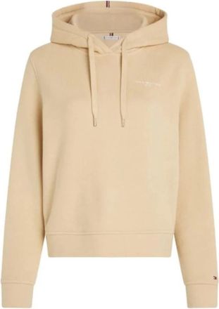 Tommy Hilfiger Retro Mini Corporation ACR Hoodie - Heren - Hoodies - Beige - L - Katoen - Hoodies & sweatvesten