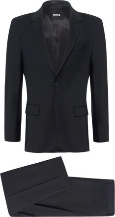 HUGO BOSS Abito - Heren - Business pakken - Blauw - L - Kostuums