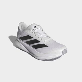 adidas Laufschuh ADIDAS PERFORMANCE DURAMO SL 2, Damen, Gr. 40,5, schwarz-weiss (cloud wei&szlig;, core schwarz, dash grau), Synthetik, Textil, Schuhe Laufschuh, d