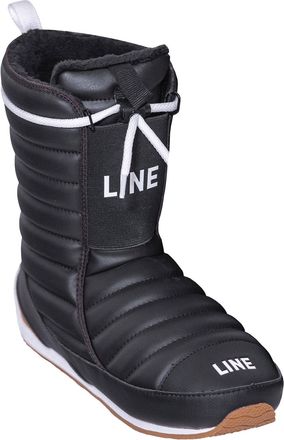 Line Unisex Adult BOOTIE 2.0 | Warm Water-Resistant Winter Apres-Ski Boots with Moldable Foam Footbed & Cinch-Lacing System, Black, XS