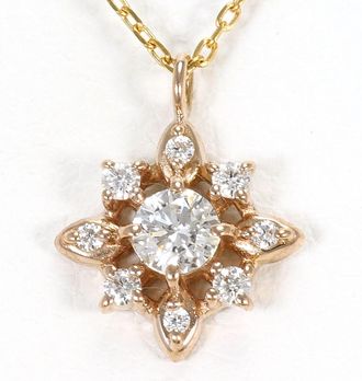 C&A Unbranded pink gold yellow gold yellow gold (18K) pink gold (18K) Necklace (Pre-Owned)