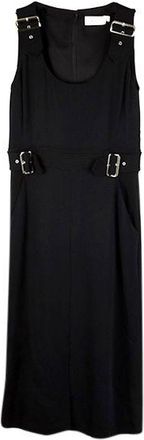 A.L.C. Black crepe buckled dress Size XS