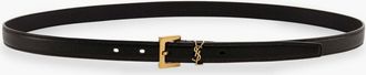Saint Laurent Cintura Cassandre in pelle - SAINT LAURENT - gender_Woman