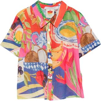 Farm Rio Camicia Summer Picnic - Rosa