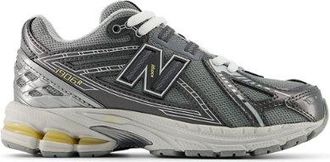 New Balance Kids 1906 Lace in Grey/White Synthetic, size 13.5