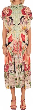 Carolina K Womens Valerie Kaftan In Flamingos