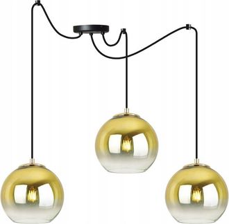 OEM L&aacute;mpara Colgante, L&aacute;mpara De Techo, Pantalla Dorada, 15 Cm