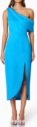 Elliatt Alice Midi Dress In Aqua