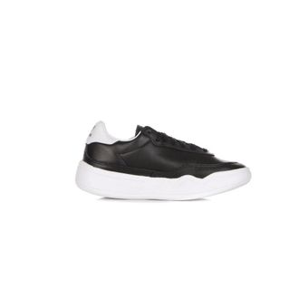 adidas Cloud White Lage Sneaker - Dames - Hardloopschoenen - Zwart - 40 EU - Leer - Fitness