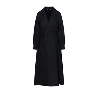 Max Mara Maxi Dresses, female, Black, Size: 2XS Pedaggi Dress