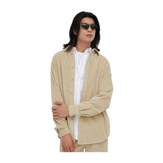 American Vintage Overhemden, Heren, Beige, S, Casual Shirts
