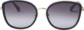 Gucci GG0606SK001 Square Full Rim Sunglasses - Black
