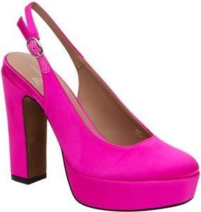 Linea Paolo Ivie Slingback Platform Pump in Pink at Nordstrom Rack, Size 5.5