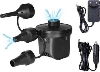 OEM Bomba De Aire El&eacute;ctrica Para Piscinas. Inflador/desinflador Port&aacute;til Para Colchones. Inflador Para Colchones, Flotadores Y Sellos De Vac&iacute;o, Con 3 Boqu