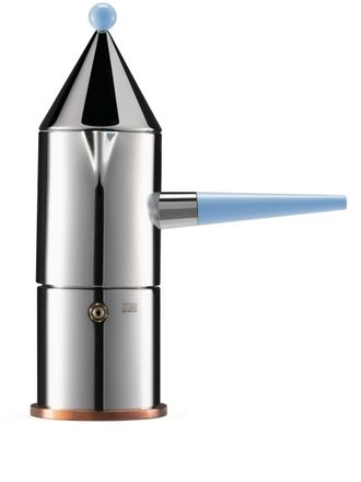 Alessi La Conica Manico Lungo coffee maker - unisex - stainless steel - OS - Silver