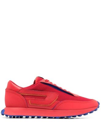 Diesel Sneakers con applicazione - Rosso