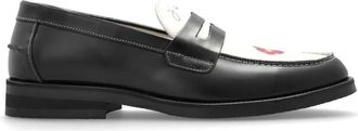 Duke + Dexter Wilde Kiss Penny Loafer - Heren - Loafers - Zwart - 46 EU - Leer - Schoenen
