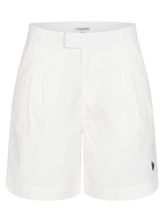 U.S.Polo Association dames linnen shorts van linnen-katoenmix