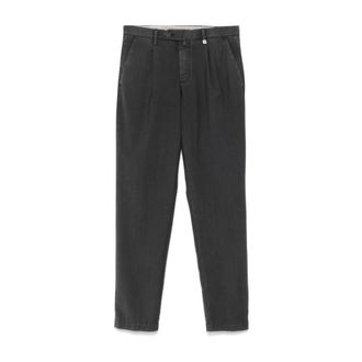 Myths Heren, Broeken, Grijs, Maat: S Wol