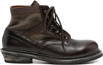 Our Legacy Bushline Panelled Lace-up Boots