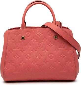 Louis Vuitton Pre-owned Leren Schoudertas - Dames - Vintage Handtas - Roze - ONE Size - Leer - Vintage