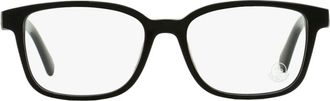 Moncler ML5169D rectangle-frame optical glasses - unisex - Acetate - One Size - Black