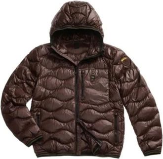 Blauer Crds 30b Hooded Quilted Puffer Down Jacket