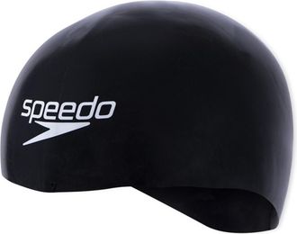Speedo Fastskin-zwemkapje (Zwart, Wit)