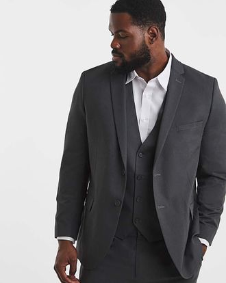 Jacamo James Regular Fit Stretch Suit Jacket