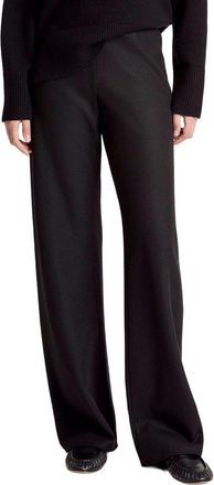 Vince High Waist Wool-Blend Bias Pant