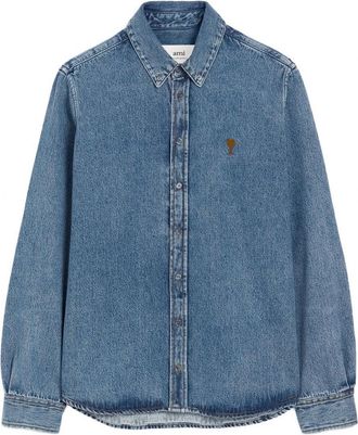 Ami ADC DENIM SHIRT Size: XL, colour: BLUE