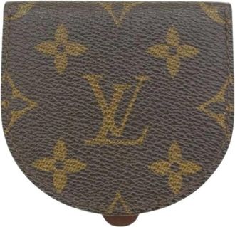 Louis Vuitton Pre-owned Wallets, female, Brown, Size: ONE SIZE Pre-owned Monogram Coin Case