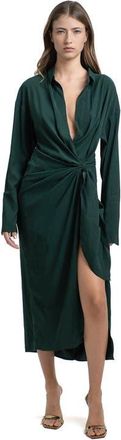 Mother of All Gisele Dress in Green Matt at Nordstrom, Size Medium