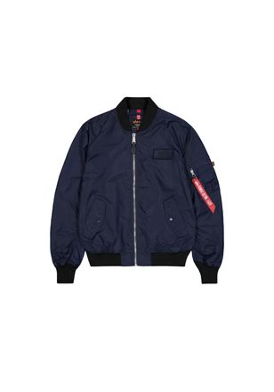 Alpha Industries Bomberjacke ALPHA INDUSTRIES MA-1 TTC Light, Herren, Gr. 3XL, blau (ultra navy), Obermaterial: 100% Nylon, Futter: 100% Nylon, Jacken Bomberjacke