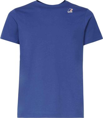 K-Way T-shirt Logo In Cotton