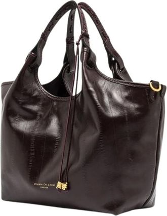 Gianni Chiarini Tassen, unisex, Rood, ONE Size, Leer, DUA Tote Bag
