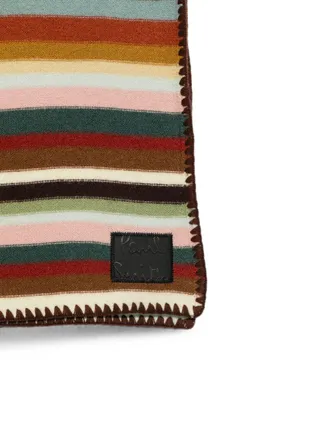 Paul Smith Striped Wool Scarf - Multicolor