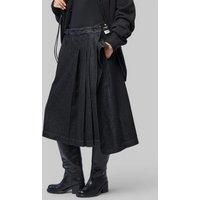 Yohji Yamamoto W Denim Skirt