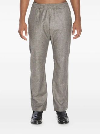 Barena Tosador Bita wollen broek met elastische tailleband - Grijs