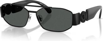 Versace Ve 2287 126187 Zonnebrillen - Heren - Zonnebrillen - Zwart - 58 MM - Accessoires